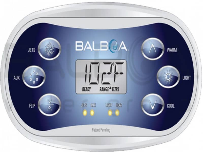 balboa spa control panel 51406