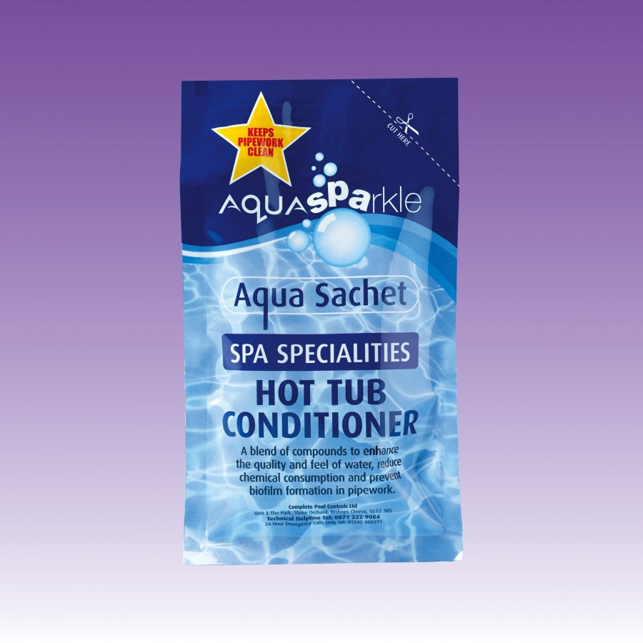 AquaSparkle Hot Tub Conditioner Sachet 120ml